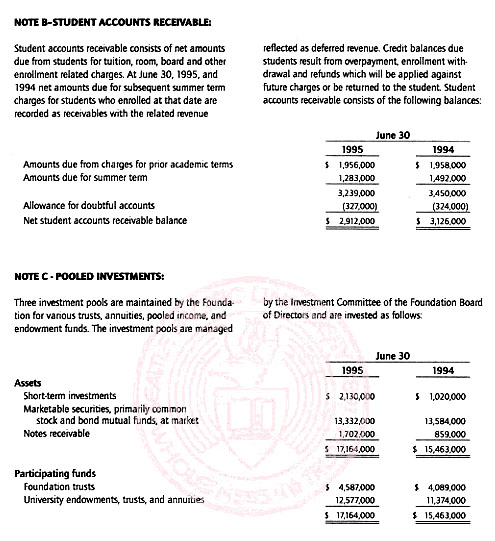 Graphic of Independent Auditor's Report Not Shown