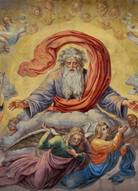 Fidelis Schabet (1813–1874), Ceiling painting in St Jacob Stiftskirche, Hechingen, Germany