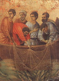 Duccio di Buoninsegna, Christ at the Sea of Galilee