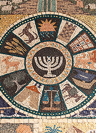 Mosaic of twelve tribes