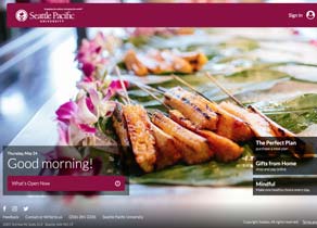 Campus Dining Webpage