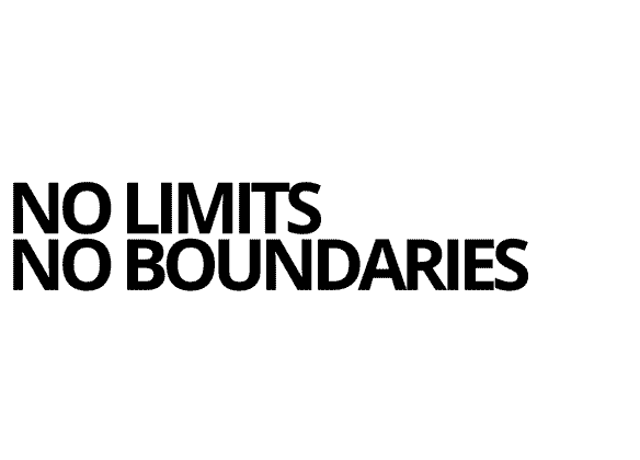 no limits no boundries