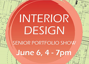 Logo for the interior design portfolio show