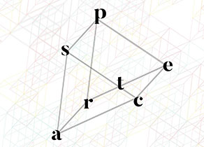 Logo of spectra, visual communications student seniorshow