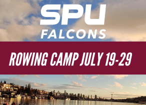 SPU Falcons rowing camp July 19-29, 2021