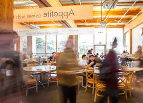 Inside Gwinn Commons