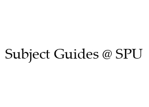 Subject Guides at SPU Logo