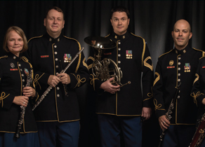 Members of U.S. Army Woodwind Quintet