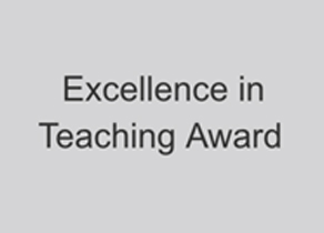 Excellence in Teaching Award