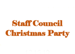 Staff Council Christmas Party