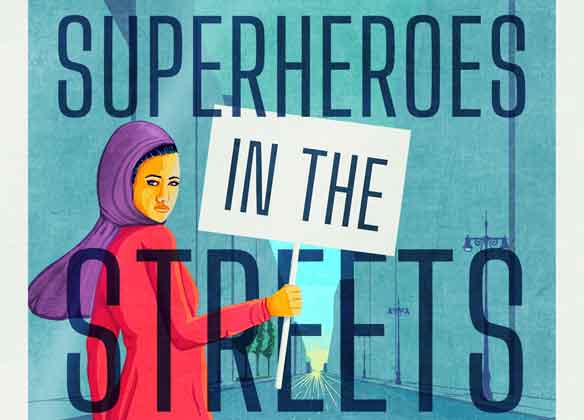 superheroes in the streets book cover