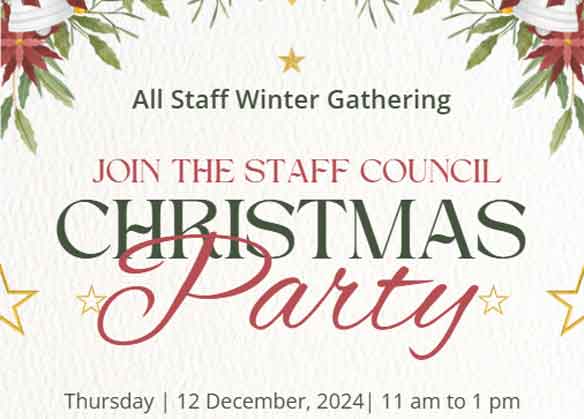 staff council christmas party