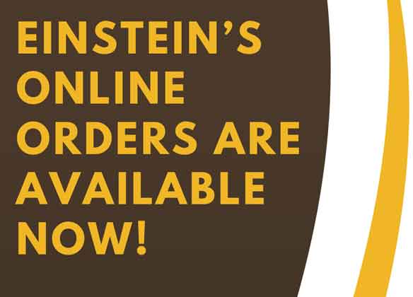 einstein's online orders available now