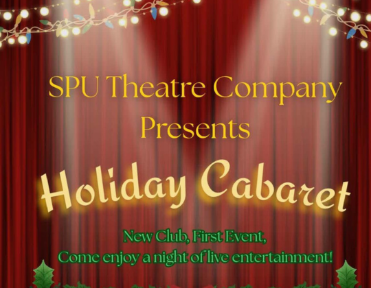 SPU Theatre Club Holiday Cabaret