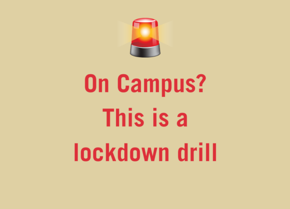 Lockdown drill graphic