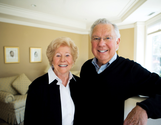 Former SPU Presidient David McKenna and Janet McKenna 2008