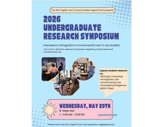 Undergraduate Research poster