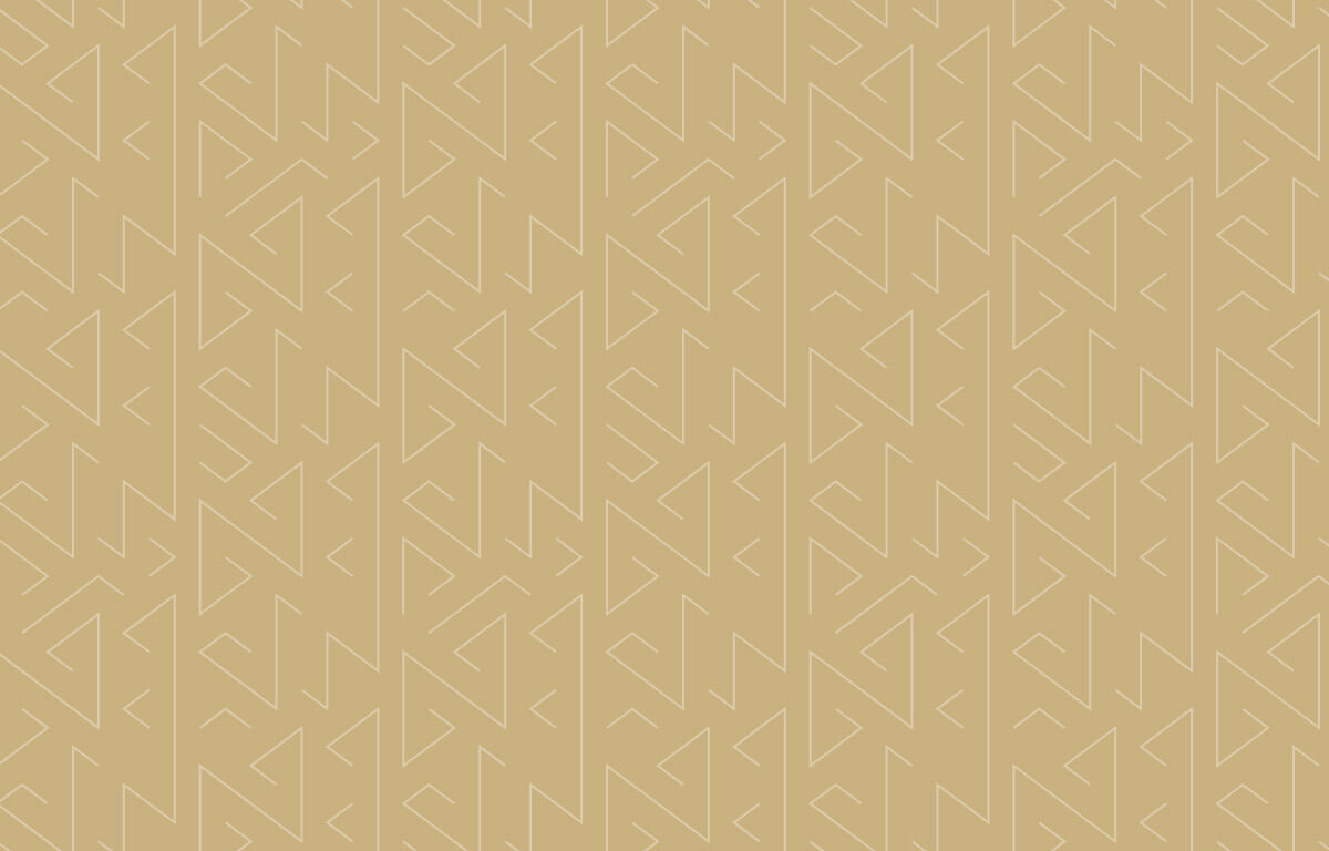 Repeating pattern on Historic Gold background