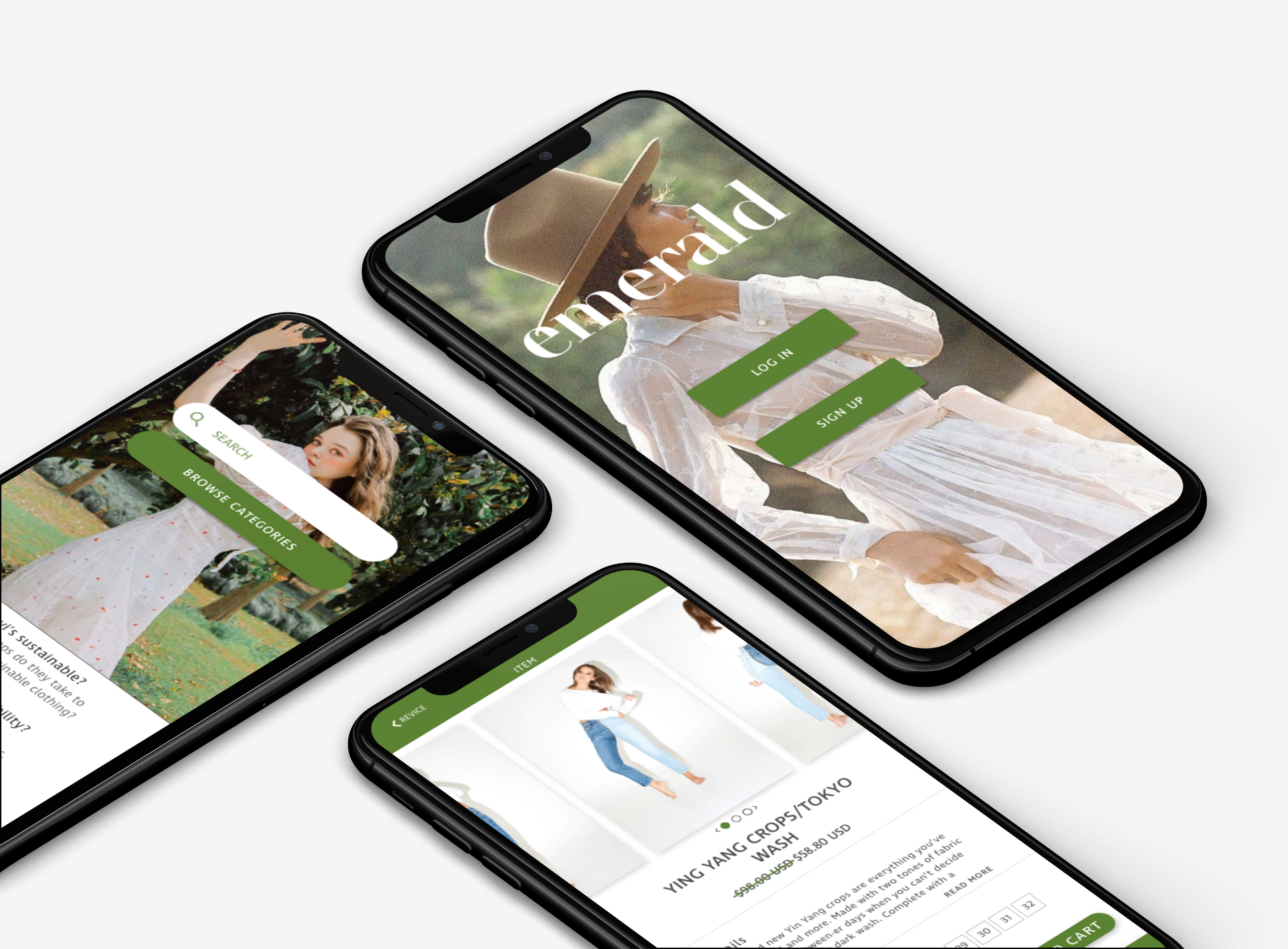 Emerald Sustainable Shopping App